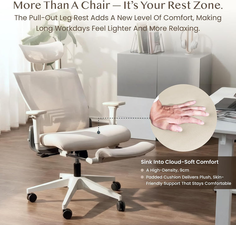 Ergonomic Office Chair Folding for Small Spaces