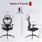 Ergonomic Office Chair Back Support and Long Hours