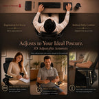 Ergonomic Office Chair Back Support and Long Hours