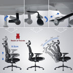 Ergonomic Office Chair for Back Support Long Hours