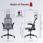 Ergonomic Office Chair for Back Support Long Hours