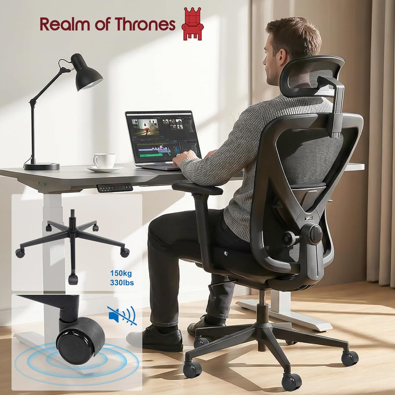 Ergonomic Office Chair Back Support and Long Hours