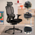 Ergonomic Office Chair for Back Support Long Hours