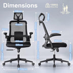 Ergonomic Office Chair for Back Support Long Hours
