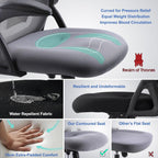 Ergonomic Office Chair for Back Support Long Hours