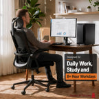 Ergonomic Office Chair for Back Support Long Hours
