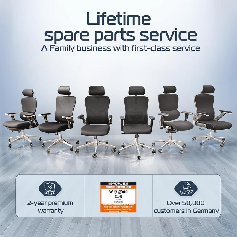 Ergonomic Office Chair for Home Best Rated Back