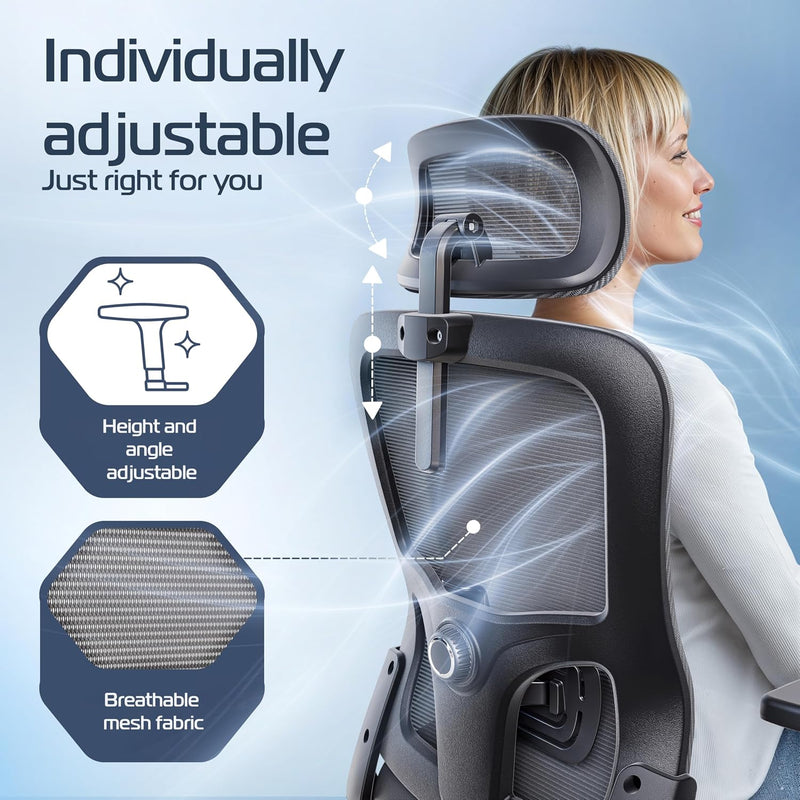 Ergonomic Office Chair for Home Best Rated Back