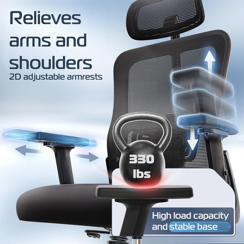Ergonomic Office Chair for Home Best Rated Back