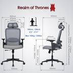Ergonomic Office Chair for Home Gaming Desk 3d
