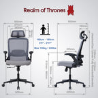 Ergonomic Office Chair for Home Gaming Desk 3d