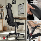 Ergonomic Office Chair for Home Gaming Desk 3d