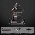Ergonomic Office Chair Gaming Executive Desk with Massager