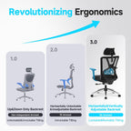 Ergonomic Office Chair High Back Desk with Adjustable