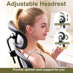 Ergonomic Office Chair High Back Mesh Design