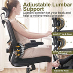 Ergonomic Office Chair High Back Mesh Design