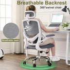 Ergonomic Office Chair High Back Mesh Design