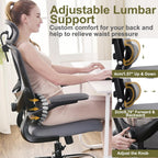 Ergonomic Office Chair High Back Mesh Design