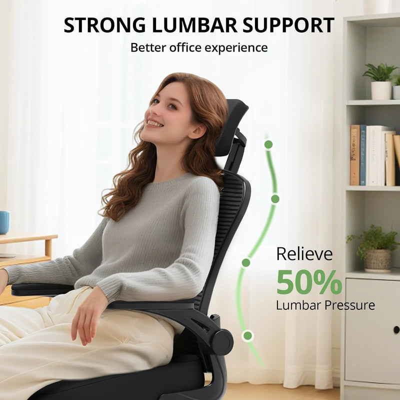Ergonomic Office Chair High Back Mesh Desk