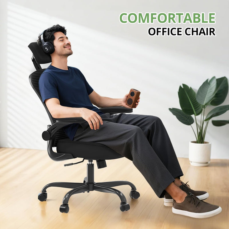 Ergonomic Office Chair High Back Mesh Desk