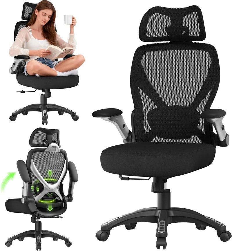 Ergonomic Office Chair High Back Mesh Desk Chairs