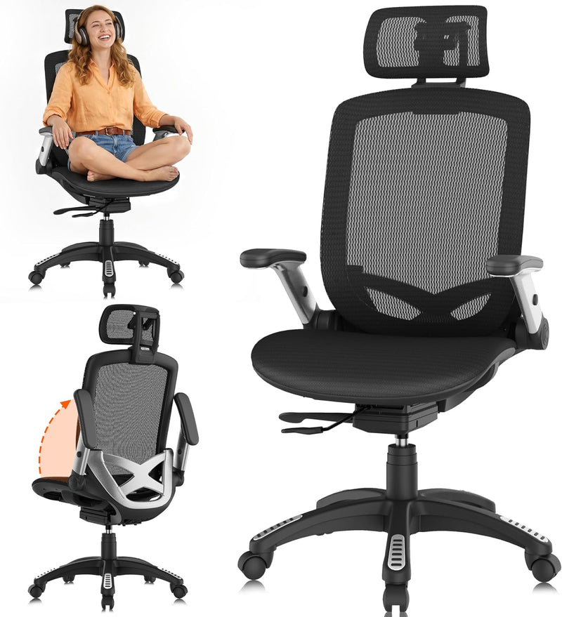 Ergonomic Office Chair High Back Mesh Desk