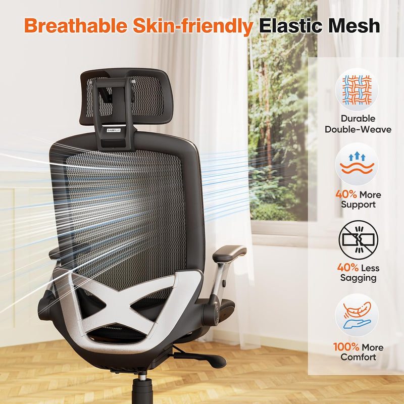 Ergonomic Office Chair High Back Mesh Desk
