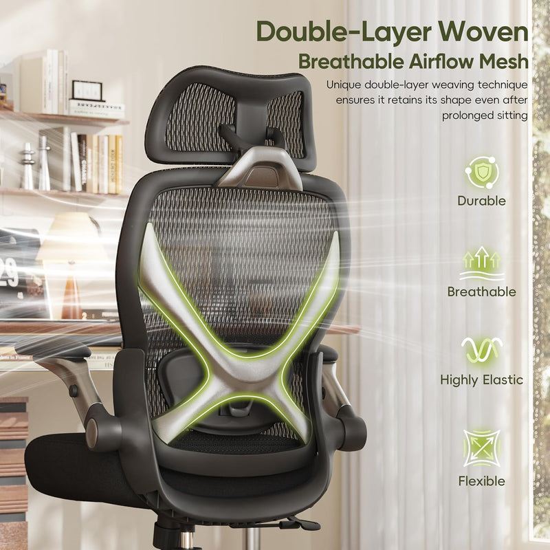 Ergonomic Office Chair High Back Mesh Desk Chairs