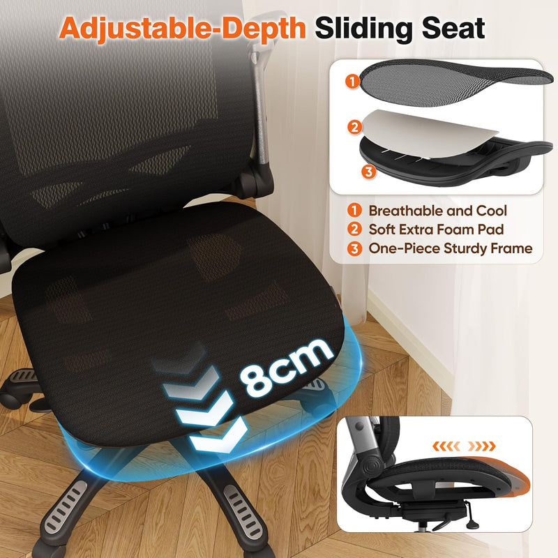 Ergonomic Office Chair High Back Mesh Desk