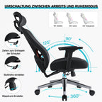 Ergonomic Office Chair Lift Up Mesh Backrest Desk