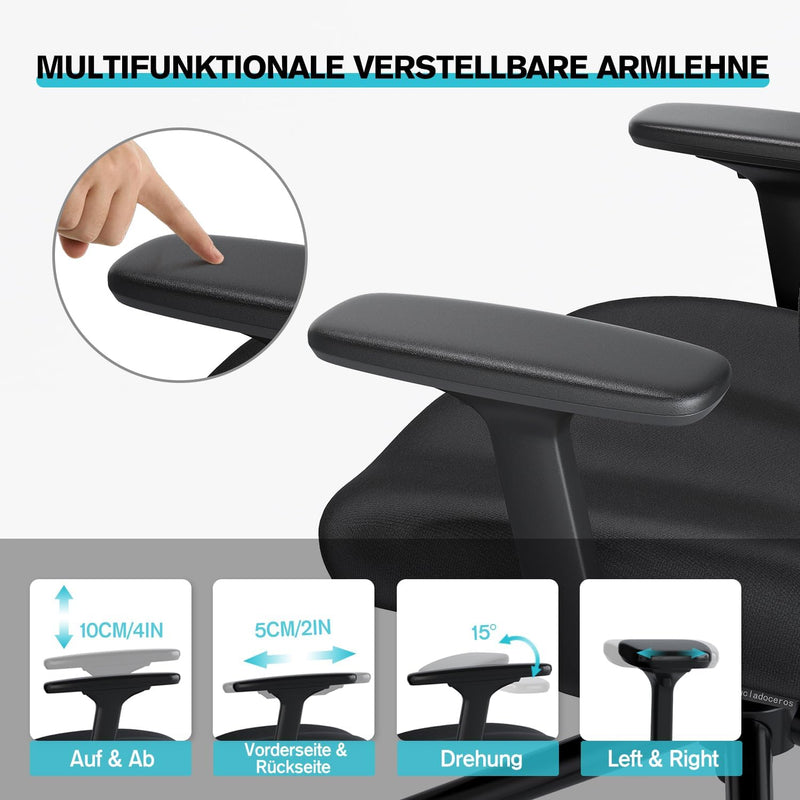Ergonomic Office Chair Lift Up Mesh Backrest Desk