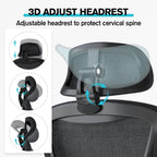 Ergonomic Office Chair Lift Up Mesh Backrest Desk
