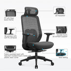Ergonomic Office Chair Mesh Adjustable Lumbar Support