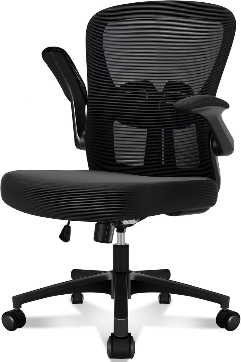 Ergonomic Office Chair Mesh Desk with Adjustable Lumbar