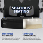Ergonomic Office Chair Mesh Desk with Adjustable Lumbar