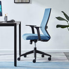 Ergonomic Office Chair Mesh Mid-Back Desk with Lumbar