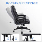 Ergonomic Office Chair PU Leather Executive Desk High