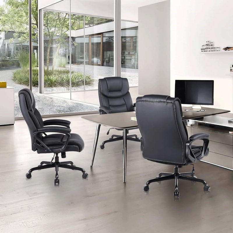 Ergonomic Office Chair PU Leather Executive Desk High