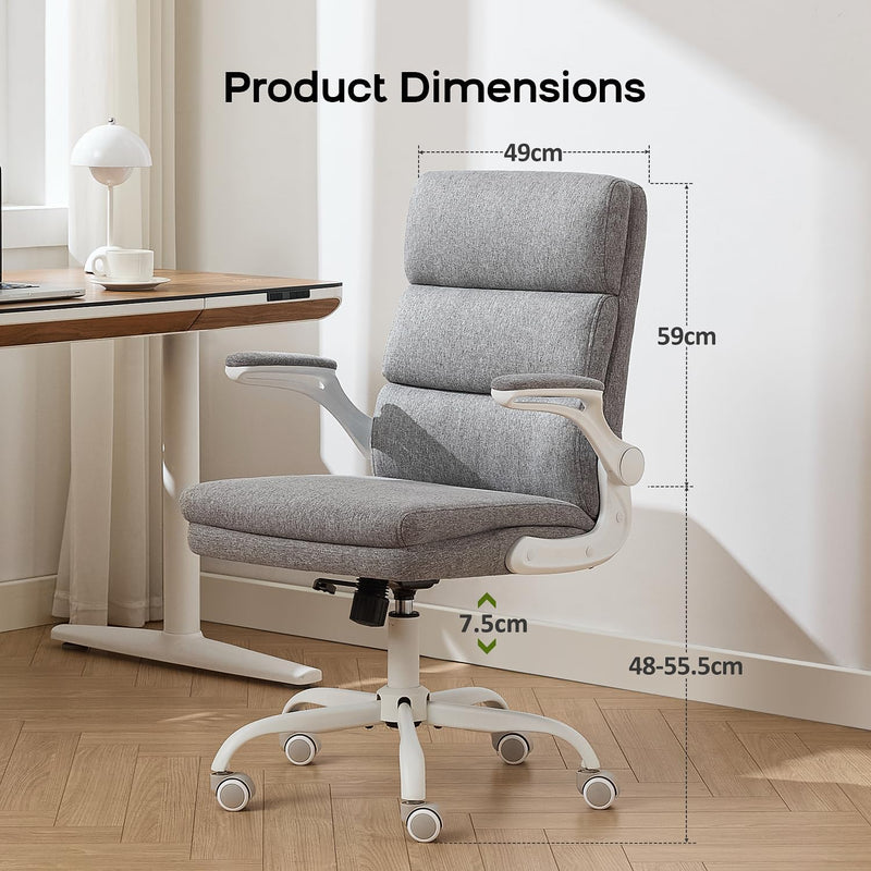Ergonomic Office Chair with 3-Stage Back Support Executive