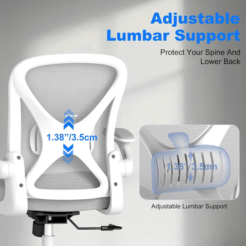 Ergonomic Office Chair with Adjustable Lumbar Support 136
