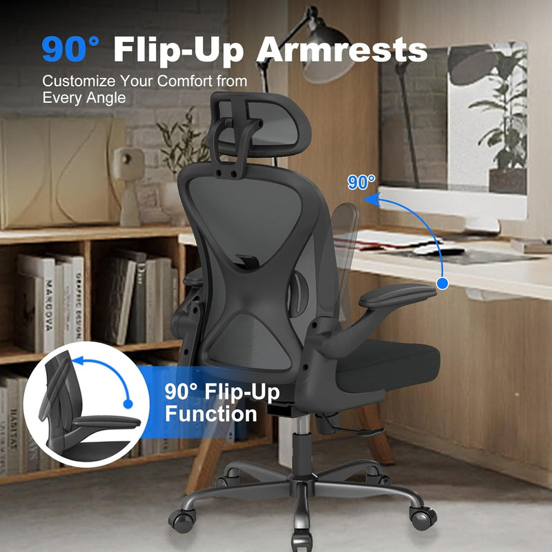 Ergonomic Office Chair with Adjustable Lumbar Support 136
