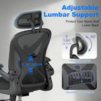 Ergonomic Office Chair with Adjustable Lumbar Support 136