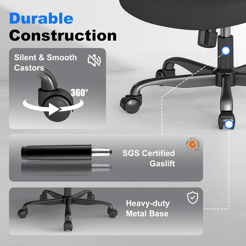 Ergonomic Office Chair with Adjustable Lumbar Support 136