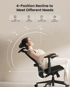 Ergonomic Office Chair with Adjustable Seat Depth