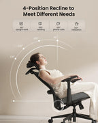 Ergonomic Office Chair with Adjustable Seat Depth