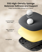 Ergonomic Office Chair with Adjustable Seat Depth