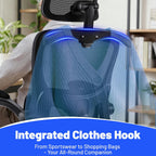 Ergonomic Office Chair with Headrest Lumbar Support