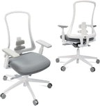 Ergonomic Office Desk Chair with Sliding Seat Depth