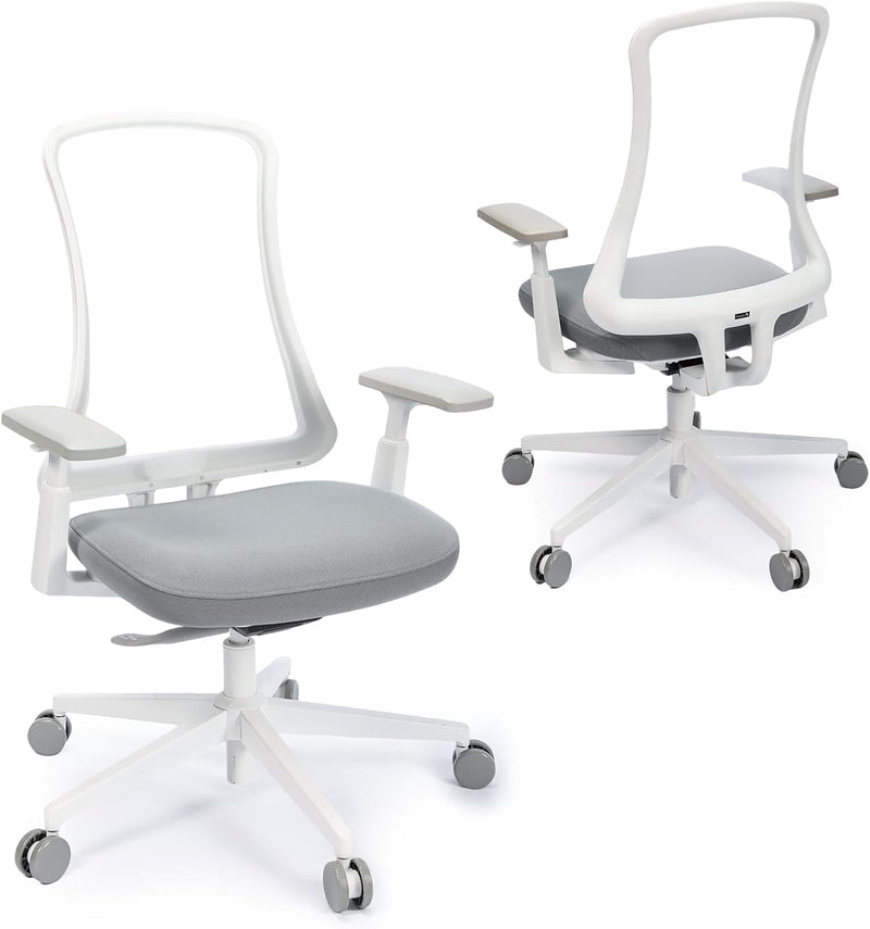 Ergonomic Office Desk Chair with Sliding Seat Depth