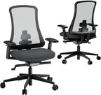 Ergonomic Office Desk Chair with Sliding Seat Depth